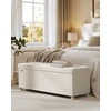 Songmics Suolas su daiktadėže 38 x 110 x 40 cm Kojinė 112 L cappuccino beige
