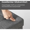 SONGMICS sėdimoji kėdė su saugojimo vieta, sulankstoma suolelė su kojomis, saugojimo dėžė