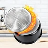 Puodas GRANDE COMBI su granitine danga, juodas, 20 cm, 3 l