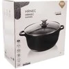 Orion Granito puodas 28 cm, 7 l su stiklo dangteliu