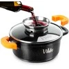 Vilde Puodas granitiniu paviršiumi TERRUNA AROMA 16 cm, 1,2 l