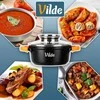 Vilde Puodas granitiniu paviršiumi TERRUNA AROMA 16 cm, 1,2 l