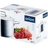 Orion Plieninis puodas ANETT 14 cm, 700 ml su dangčiu