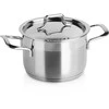 Orion plieno puodas ANETT 14 cm, 1,5 l su dangčiu