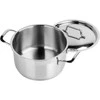 Orion Puodas plienas ANETT 18 cm, 2,3 l su dangčiu