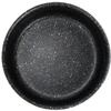 Puodas su granitine danga, juodas, 20 × 20 × 9 cm