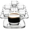LAV Espresso puodelių rinkinys su lėkštutėmis 75 ml 6 vnt.