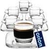 LAV Espresso puodelių rinkinys su lėkštutėmis 75 ml 6 vnt.