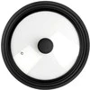 Granchio Italia Vilde Universalus Dangtelis Puodams ir Keptuvėms 28/30/32 cm - Stiklinis, Silikoninis