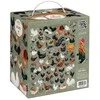 Czuczu Puzzle Vištos , Šeimos dėlionė 1000 dalių, spalvota