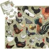 Czuczu Puzzle Vištos , Šeimos dėlionė 1000 dalių, spalvota