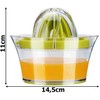 Rankinė citrusinių vaisių sulčiaspaudė, 400 ml, žalia