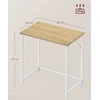 Songmics Rašomasis stalas 50 x 80 x 76 cm