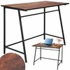 Rašomasis stalas Springos HF0027, 100x50x76 cm, loft stilius