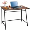 Rašomasis stalas Springos HF0027, 100x50x76 cm, loft stilius