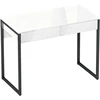 Rašomasis stalas su 2 stalčiais, 100 × 50 × 75 cm