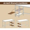 Songmics Rašomasis stalas VASAGLE 140 x 60 x 75 cm