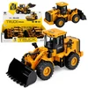 Lean Toys Ratinis krautuvas 1:43 geltonas ir juodas