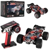 RC automobilis 4WD su bešepetėliu varikliu, juodas ir raudonas, 29 × 20,5 × 11 cm