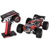 RC automobilis 4WD su bešepetėliu varikliu, juodas ir raudonas, 29 × 20,5 × 11 cm