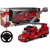 Straż Rc gaisrinės automobilis Lean Toys