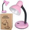 Reguliuojama stalinė lempa su rožiniu gaubtu, E27, 40W