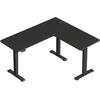 Songmics Reguliuojamo aukščio stalas 160 x 140 x 72–120 cm
