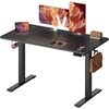 Reguliuojamo aukščio rašomasis stalas 120 × 60 × 72–120 cm