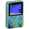 Ikonka Nešiojama mini retro žaidimų konsolė, mėlyna