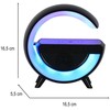 Ikonka RGB LED įkrovimo šviesos indukcinis radijas