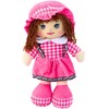 Lean Toys Rožinė lėlytė 35 cm