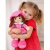 Lean Toys Rožinė lėlytė 35 cm