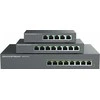 Šakotuvas Komutatorius - Grandstream GWN 7700P 5xGbE, 4xPoE Juodas