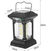 Saulės energija maitinama lempa su judesio jutikliu 60 LED COB
