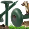 Solar mole pest deterrent