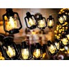 Saulės girlianda 50 LED žibintų