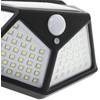Saulės judesio ir sutemų jutiklio lempa 100 LED
