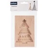 Orion Medinės sausainių formelė Kalėdų eglutės forma 13x8 cm - Dekoratyvinė iškirptuvė