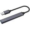 USB adapteris – Savio AK-70 3 × USB-A 2.0, 1 × USB-A 3.1 Gen 1, 4-in-1, 5 Gbps