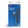 USB adapteris – Savio AK-70 3 × USB-A 2.0, 1 × USB-A 3.1 Gen 1, 4-in-1, 5 Gbps