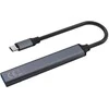 USB adapteris – Savio AK-71 3 x USB-A 2.0, 1 x USB-A 3.0, 4-in-1, 5 Gbps