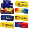 Lean Toys Sensorinis spaudomas žaislas sviesto kubelio formos, kvapnus, 13,5 × 4 × 4 cm