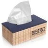 Neo BISTROT Servetėlių dėžutė - Juoda, MDF, 25 x 13.5 x 9 cm