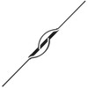 Sieninis šviestuvas ATL Sieninis LED šviestuvas, 60 cm, šilta balta šviesa