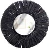 Home Styling Collection Sieninis veidrodis Juodas Apvalus 32 cm