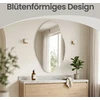 Songmics Sieninis veidrodis 85 x 50 cm