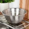 Excellent Houseware Plieninis koštuvas su dubeniu 24 cm