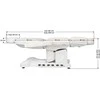 Activeshop Kosmetologinis krėslas Azzurro Pro Electric 3 Motor Foot Control Baltas Heated
