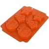 Orion Silikoninė sausainių forma 23x17 cm Oranžinė Šventinė