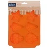 Orion Silikoninė sausainių forma 23x17 cm Oranžinė Šventinė